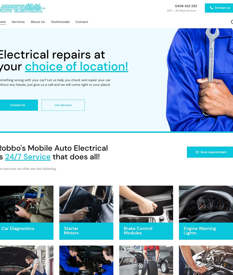 Robbos Mobile Auto Electrical